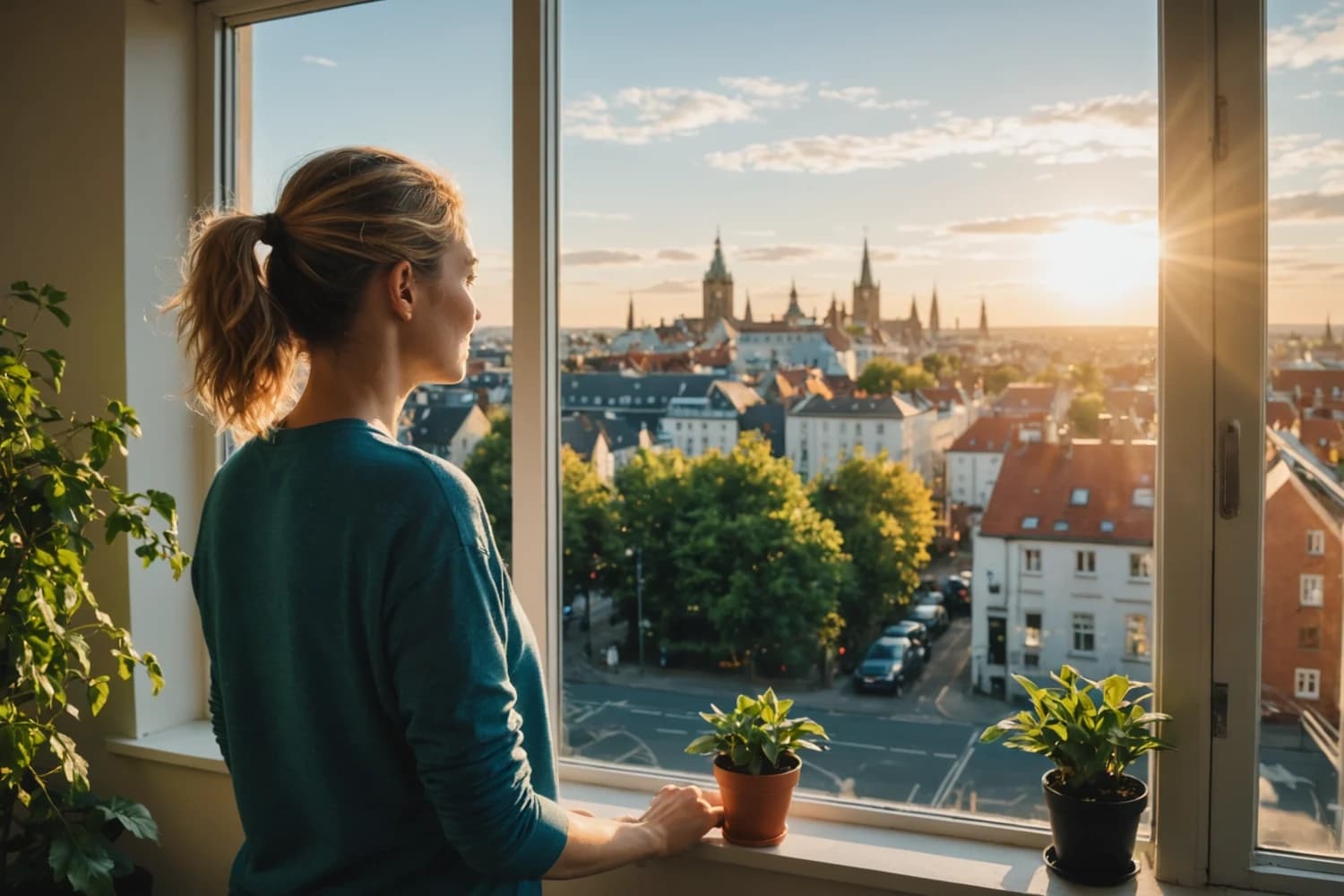 How the trigeminal nerve affects vision.