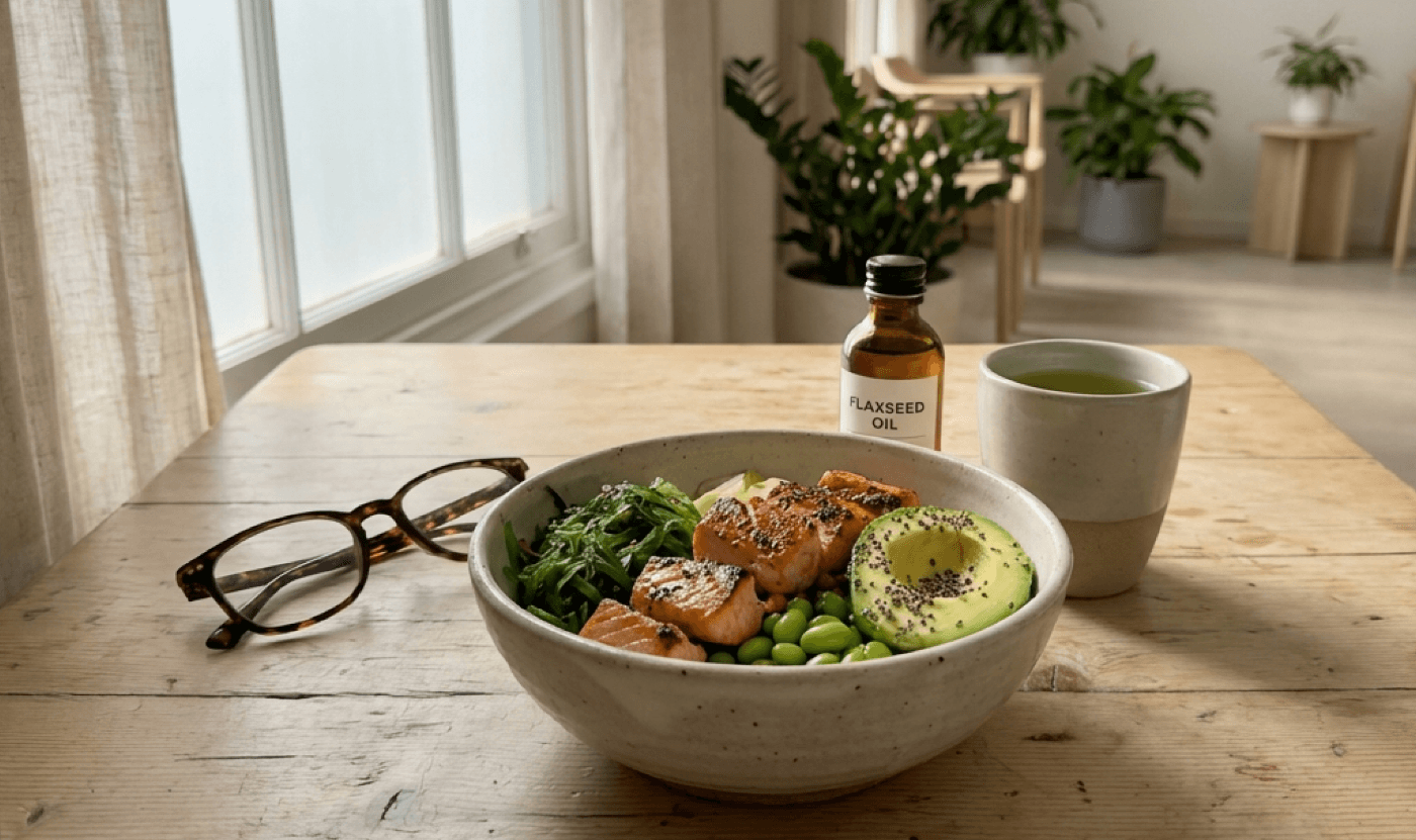 Скрытая связь между метаболическим здоровьем, азиатским рационом и сухостью глаз