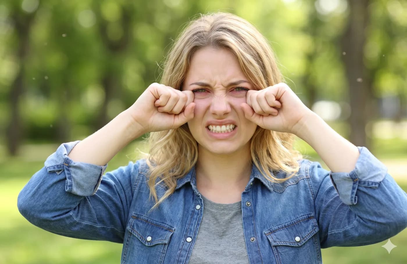 Miks tundub, nagu oleks midagi silmas?